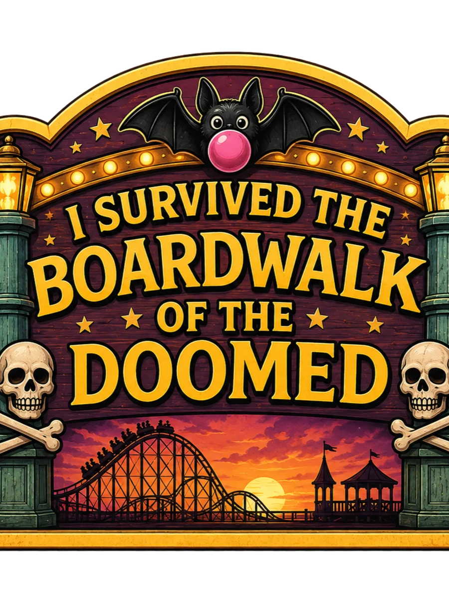 I Survived the Boardwalk of the Doomed Sticker product image (6)