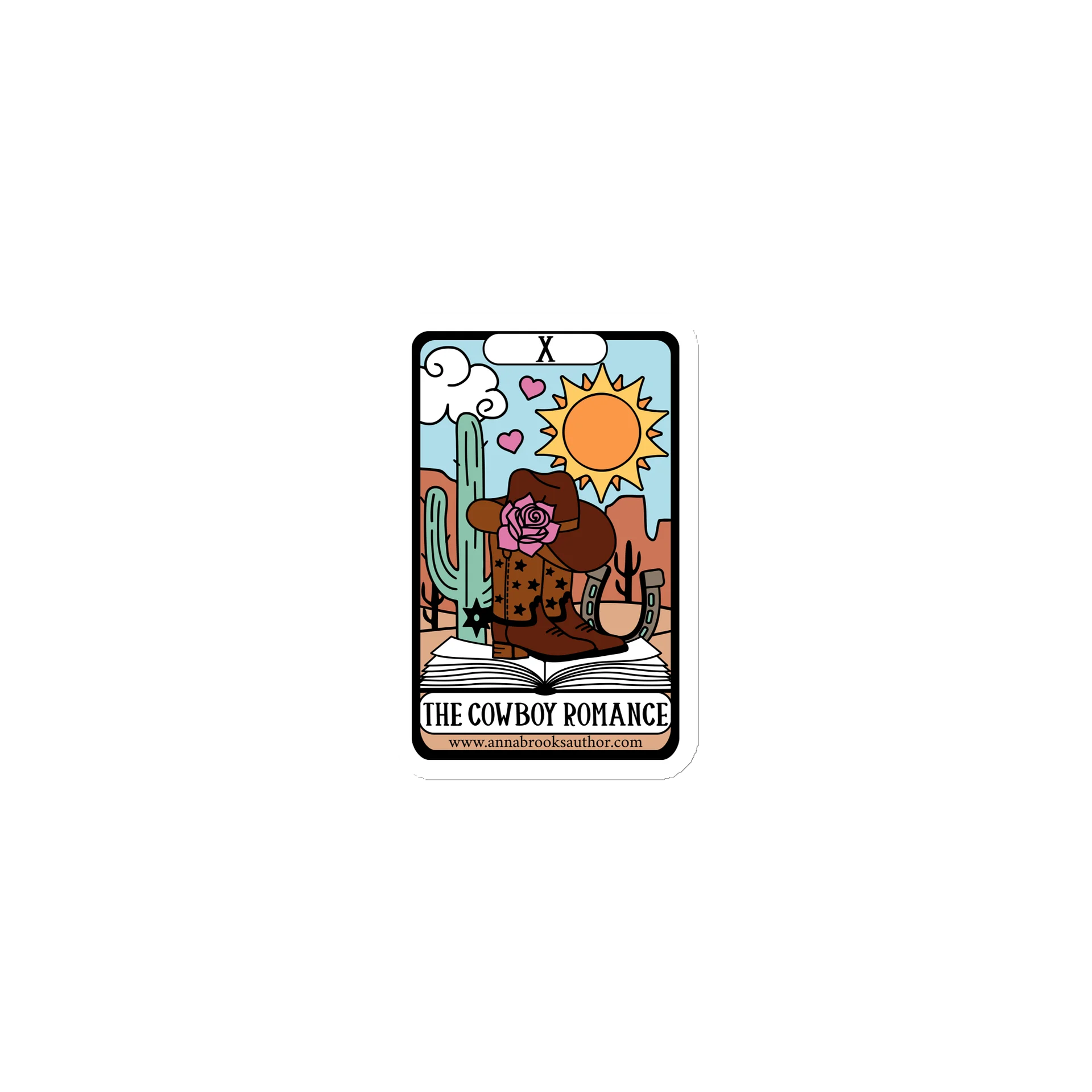 Cowboy Romance Tarot Magent product image (1)