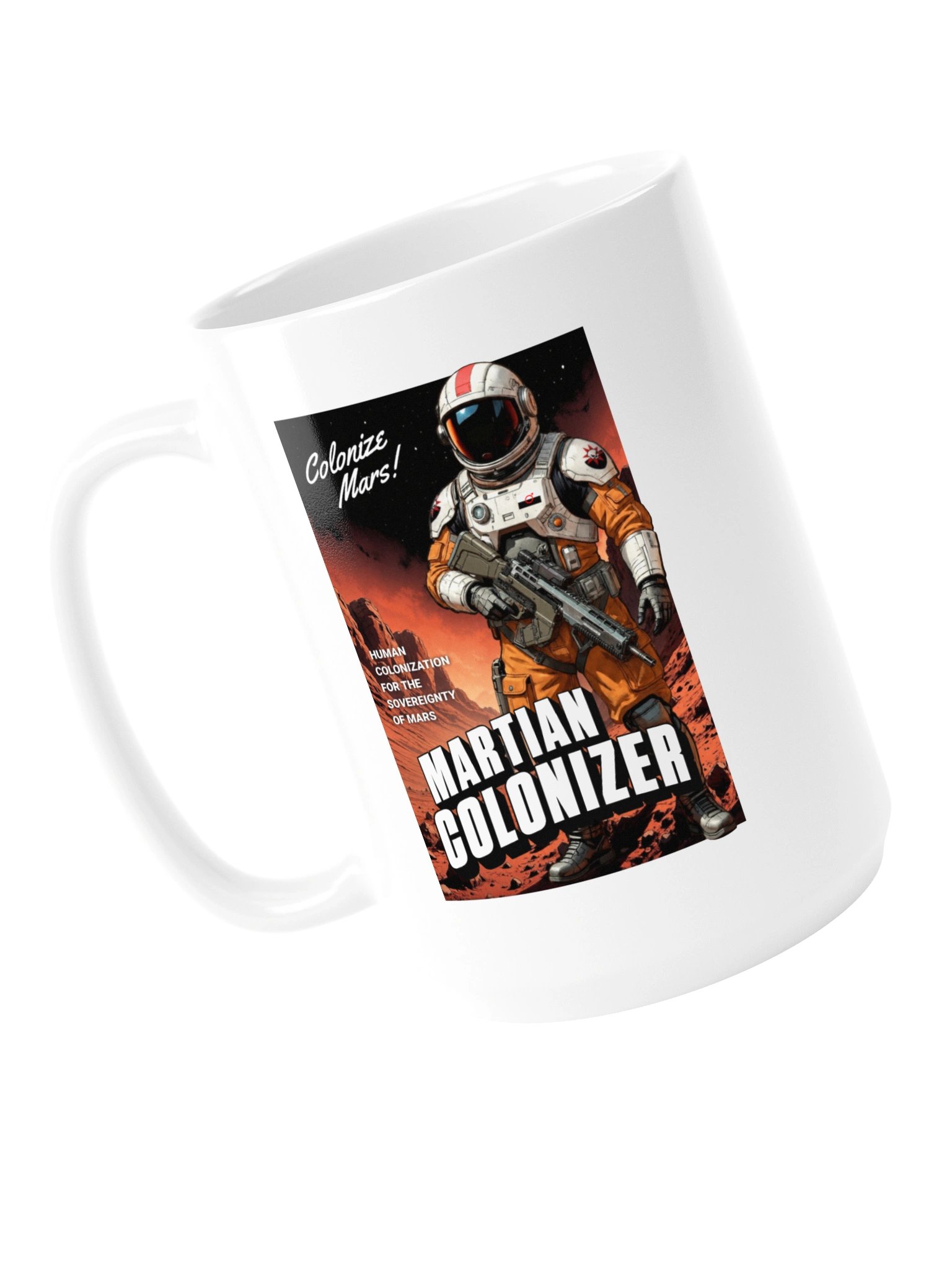 Martian Colonizer Poster Mug product image (5)