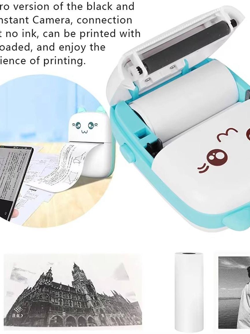 Pocket Thermal Printer 🇱🇰 | Ink නැතුව Print කරන්න පුළුවන් Mini Printer එක product image (7)