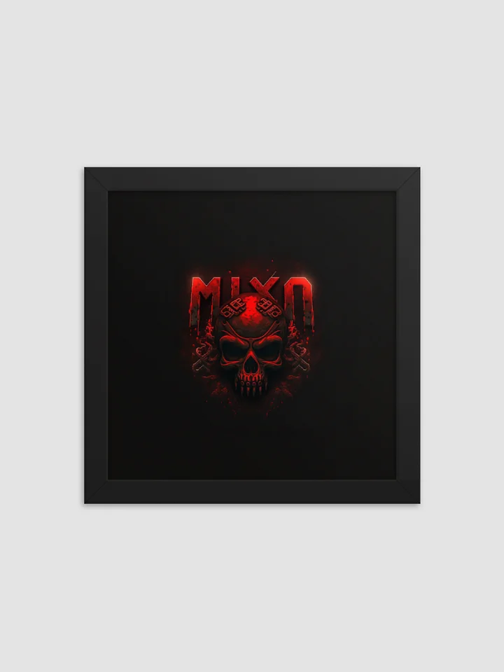 Red Skull Framed High-Quality Matte Poster product image (1)