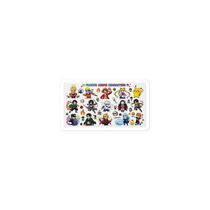 Chibi Anime Sticker Collection product image (2)