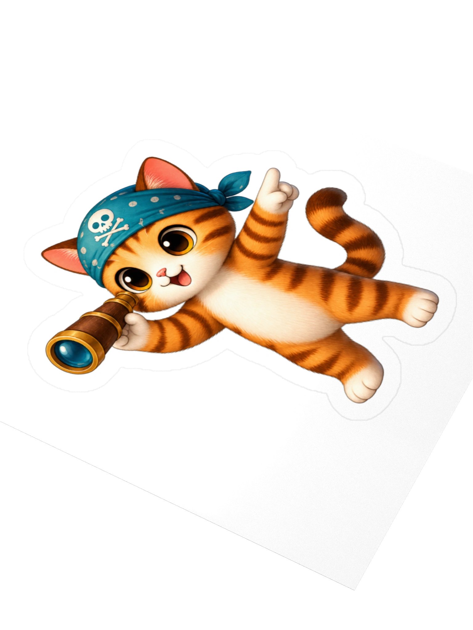 Mochi Pirate Lookout Sticker product image (9)
