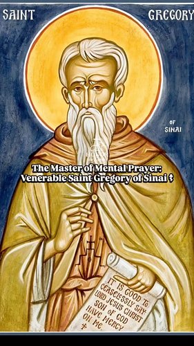 The Master of Mental Prayer: Venerable Gregory of Sinai ☦︎

​Today, the Church commemorates Venerable Gregory of Sinai, a tow...
