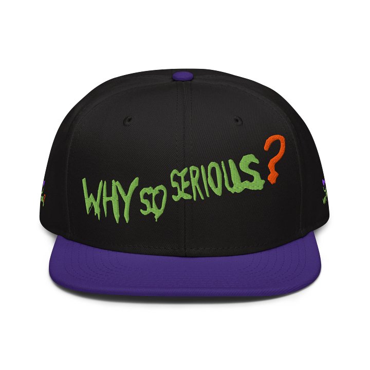 Why So Serious? SnapBack product image (1)