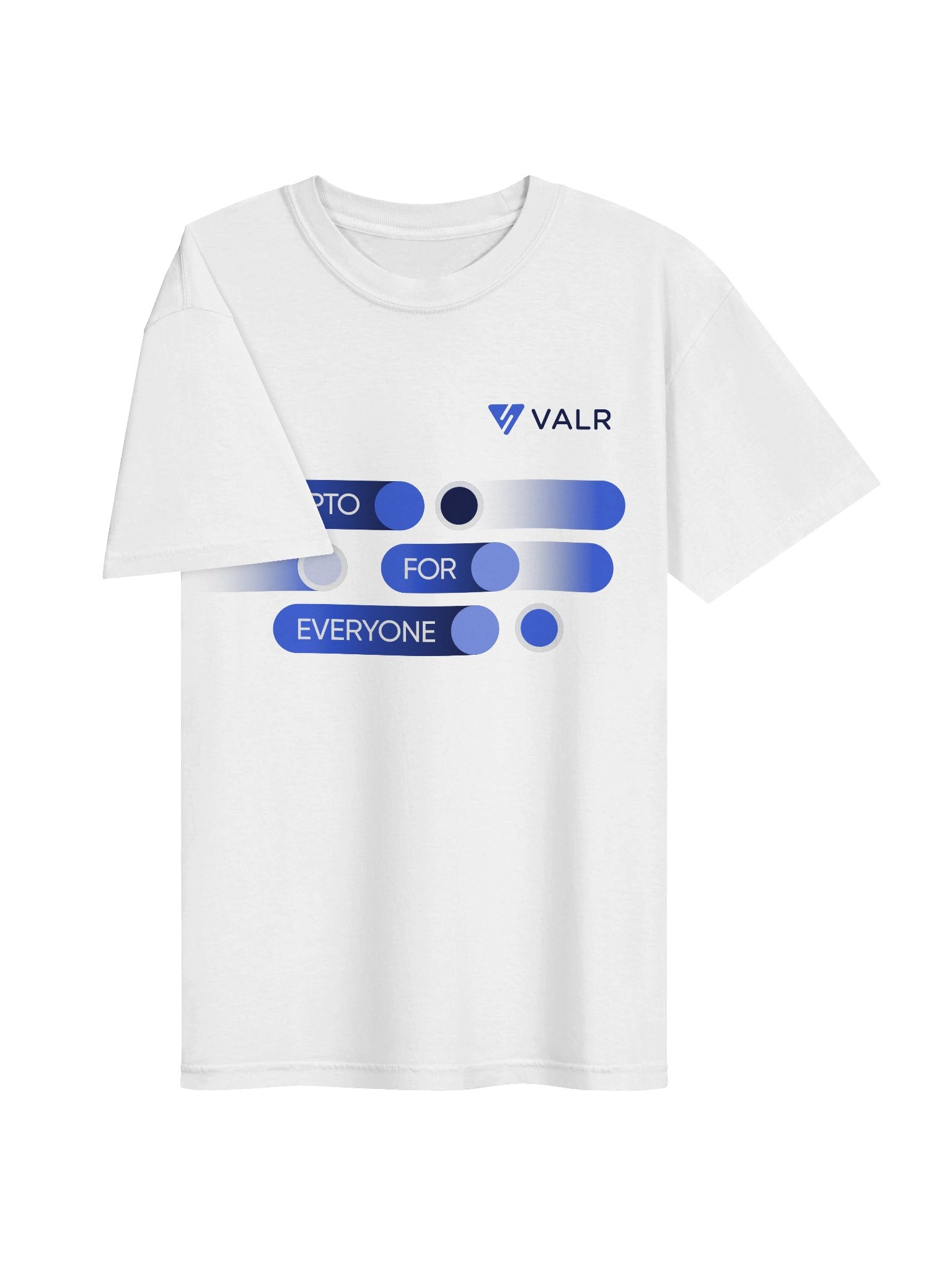 White VALR Unisex Tee product image (3)