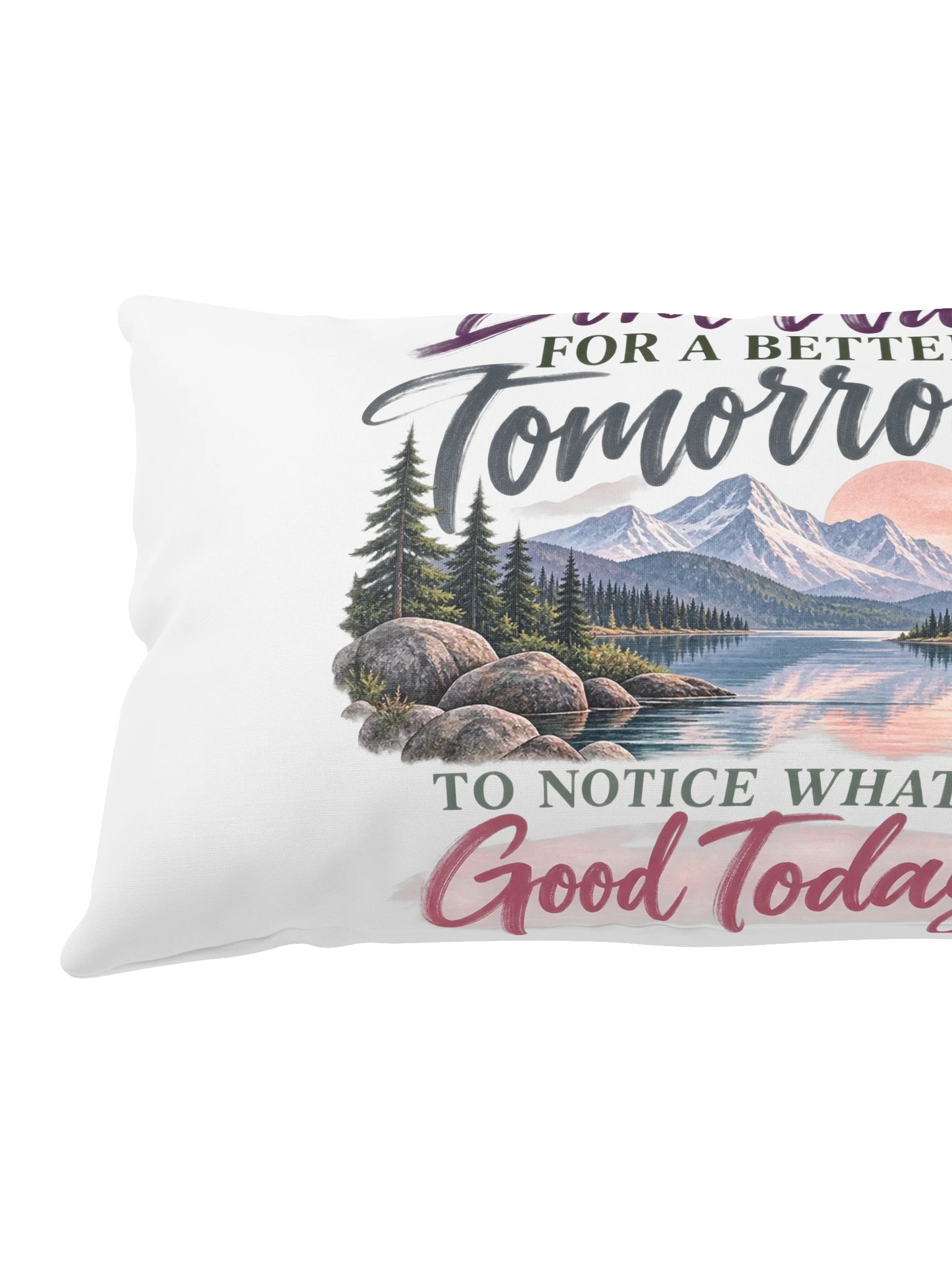 Don't Wait for a Better Tomorrow Pillow product image (13)