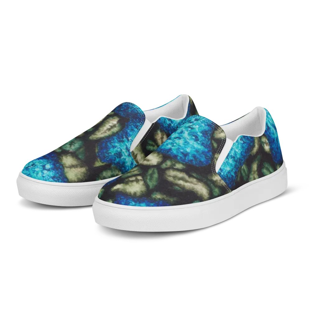 HYDRANGEAS IV men's slip-on canvas shoes product image (3)