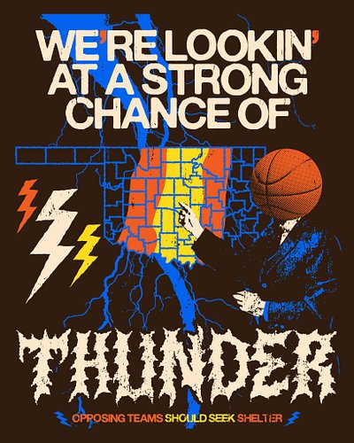 Just sharing an oldie but goodie as this torrent of rain — and Thunder preseason — gets wrapped up. 🏀⚡️⛈️