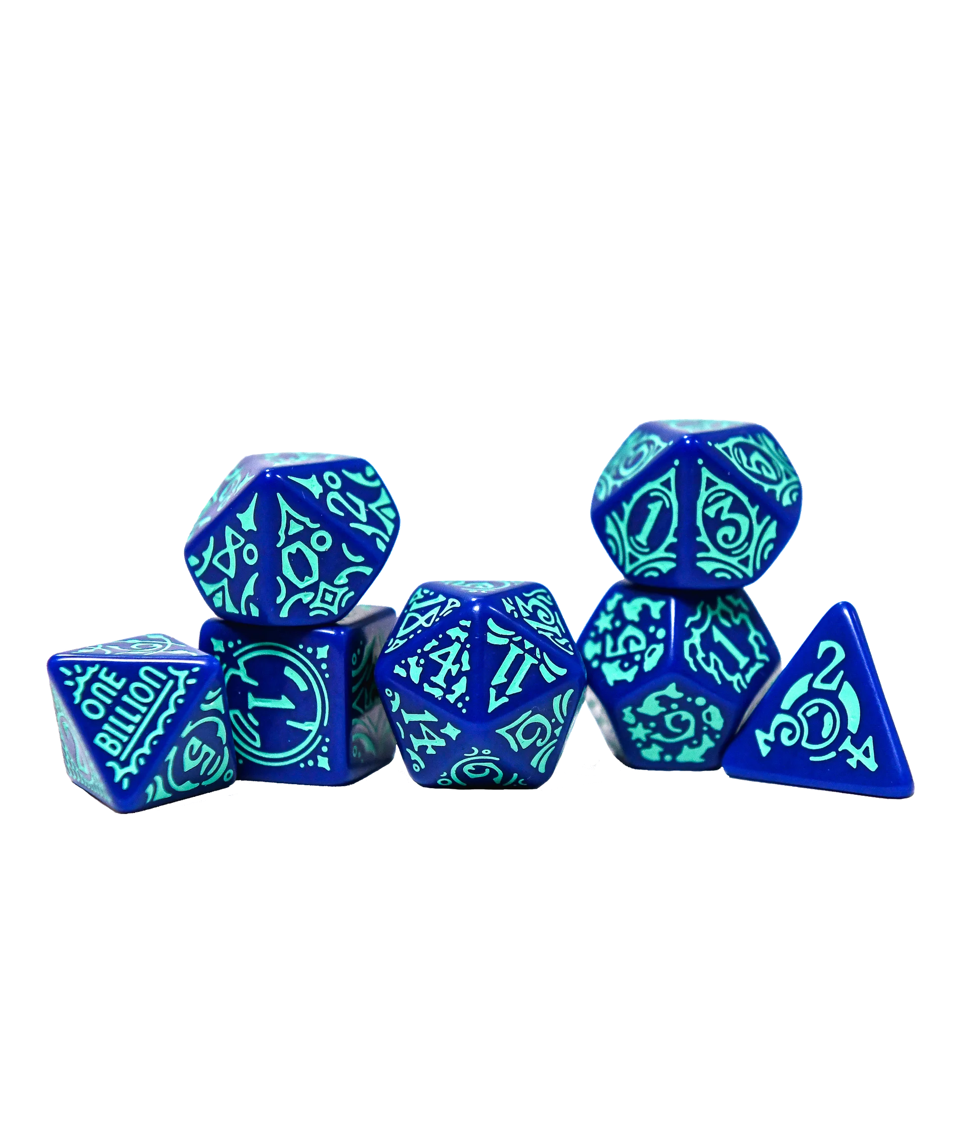 Gillion Dice Set 7pcs - Riptide Character Dice product image (7)