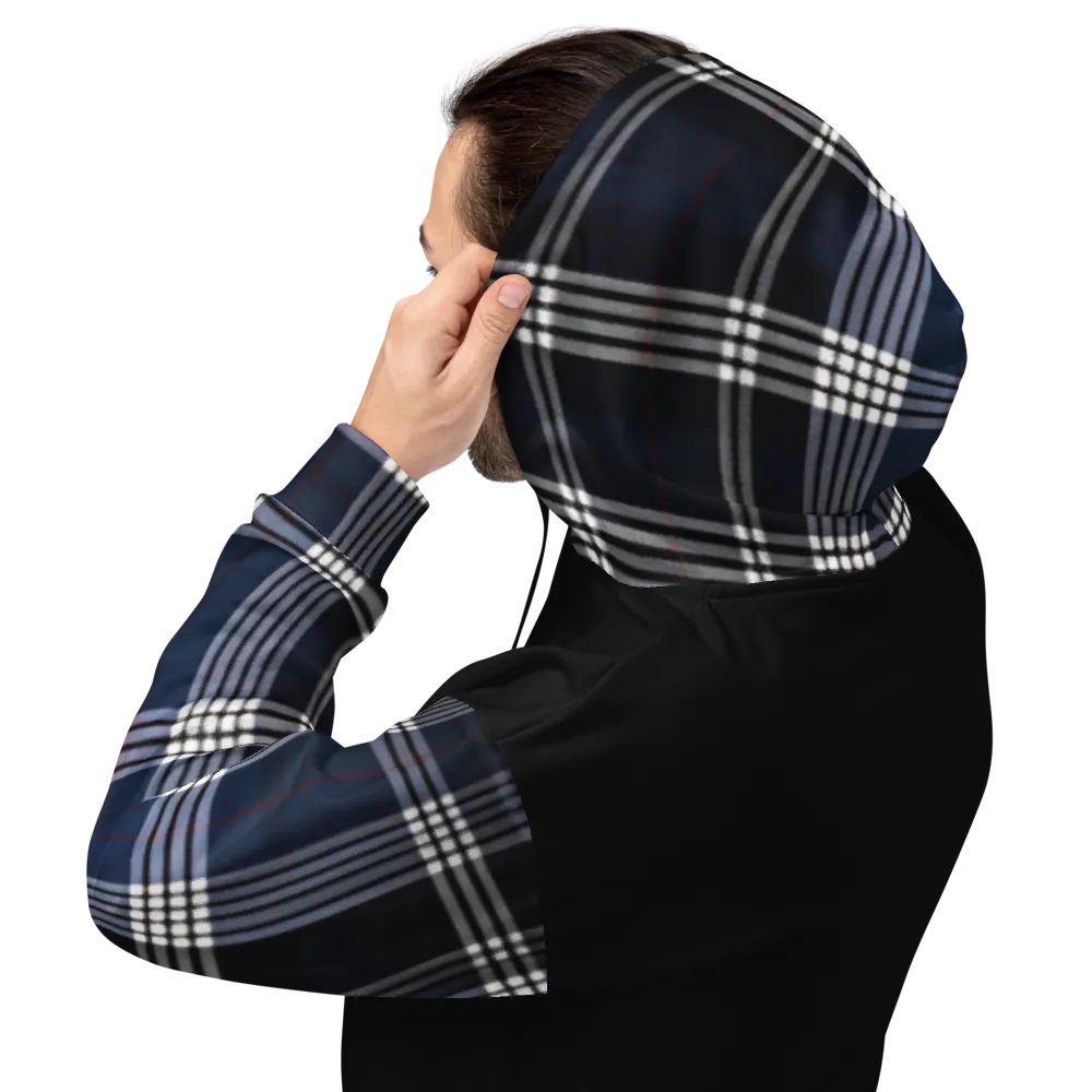 Blue Tartan Brit Artz Hoodie product image (3)