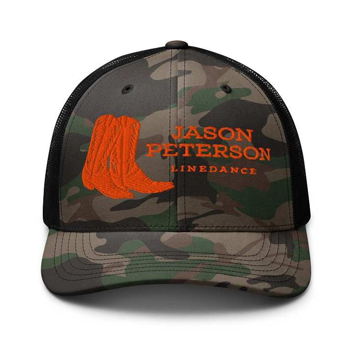 Jason Peterson Linedance Camo Logo Hat product image (1)