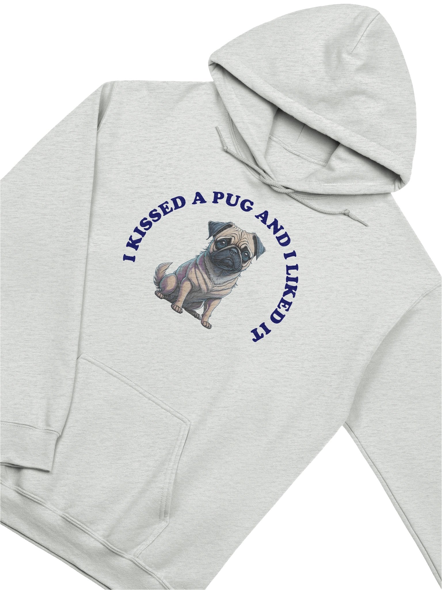I Kissed a Pug, hoodie product image (3)