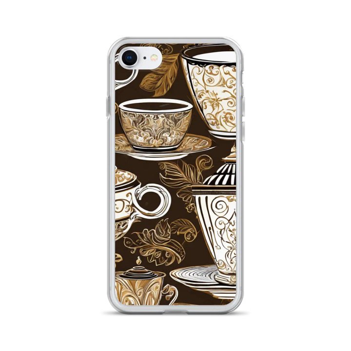 Vintage Coffee Cups iPhone® Case product image (24)