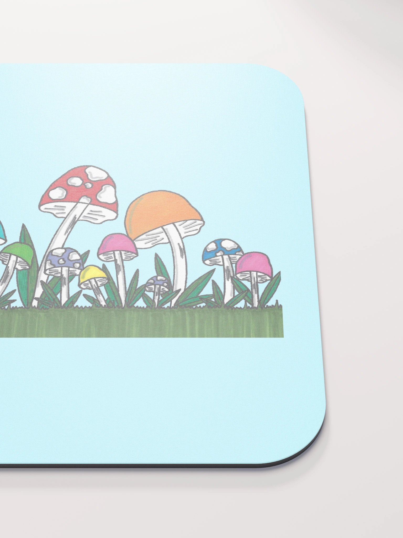 Happy Mushrooms Mousepad product image (5)