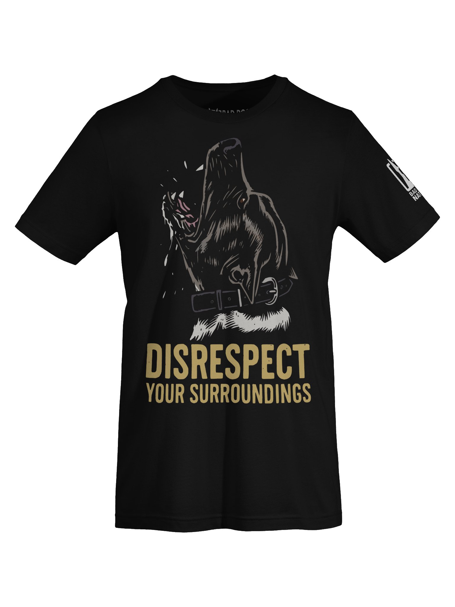Disrespect simple - front print PREMIUM ADULT UNISEX T-SHIRT product image (1)