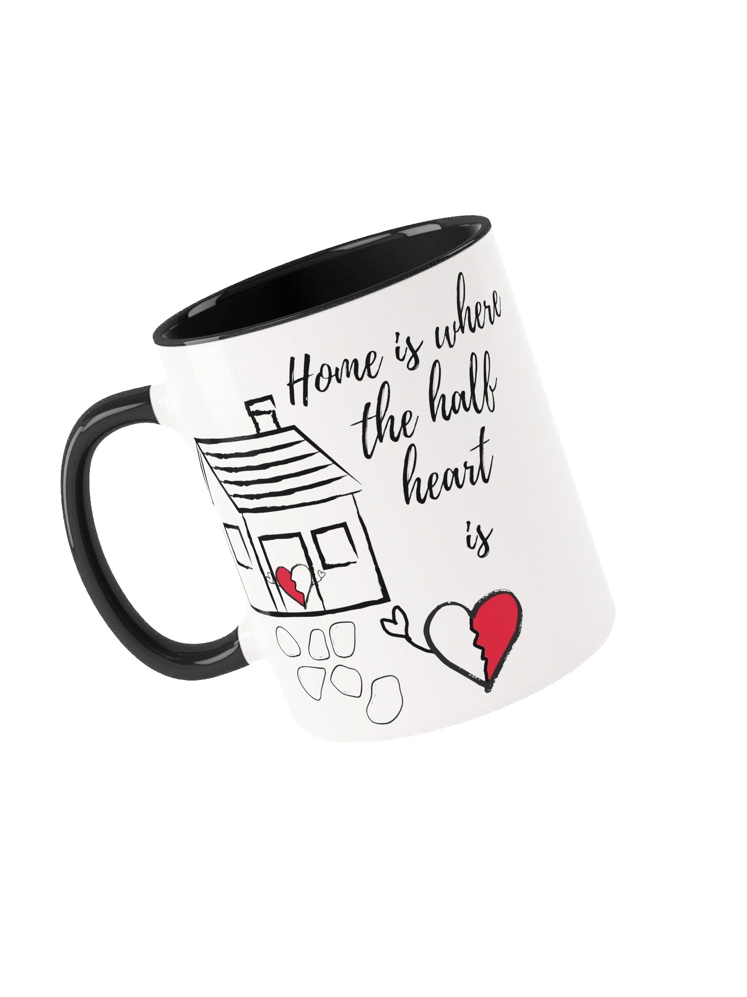 Home Is Where The Heart Is Mug | Runesy Merch Collection | Ceramic Mug product image (1)