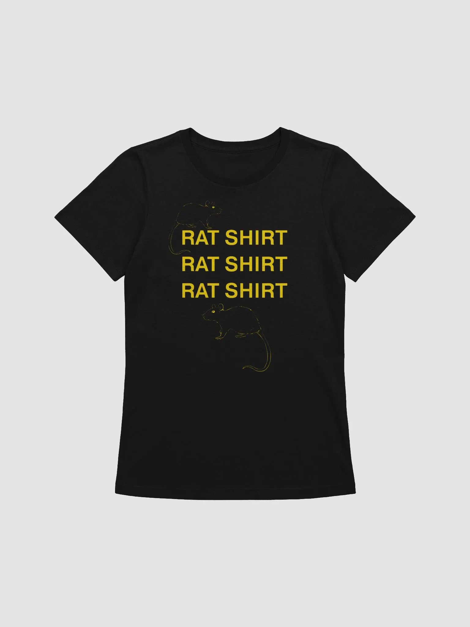 Rat Shirt ft. Rats supersoft femme cut t-shirt product image (2)