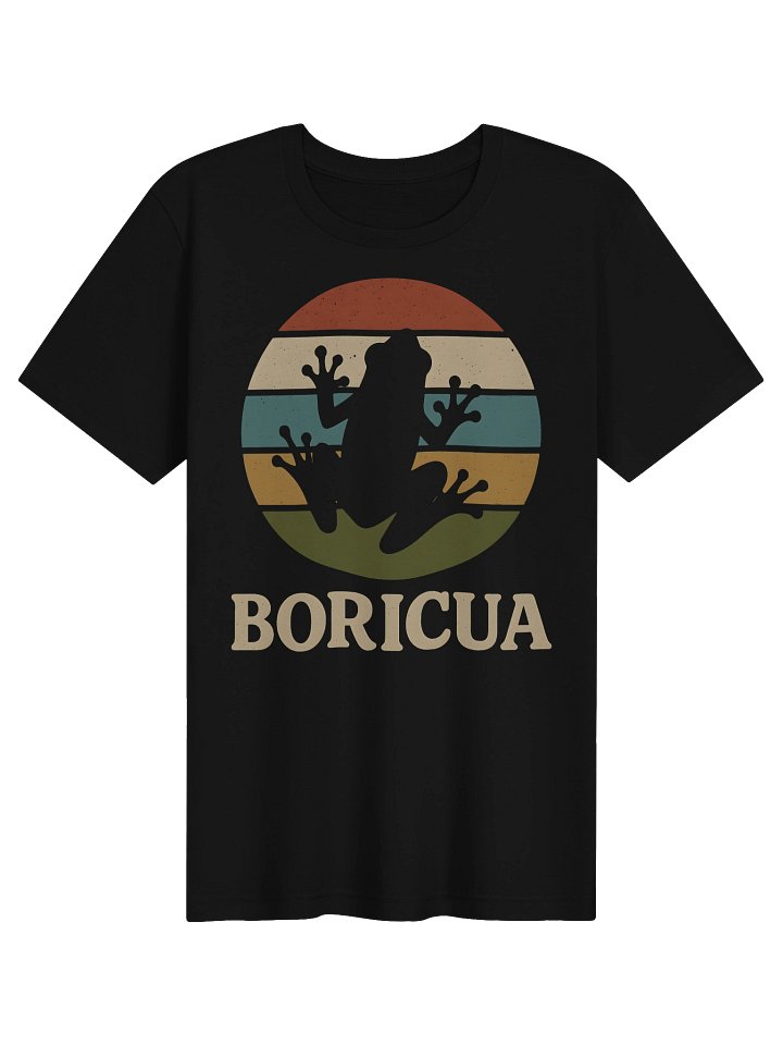 Coquí Boricua Retro Camiseta Unisex product image (1)