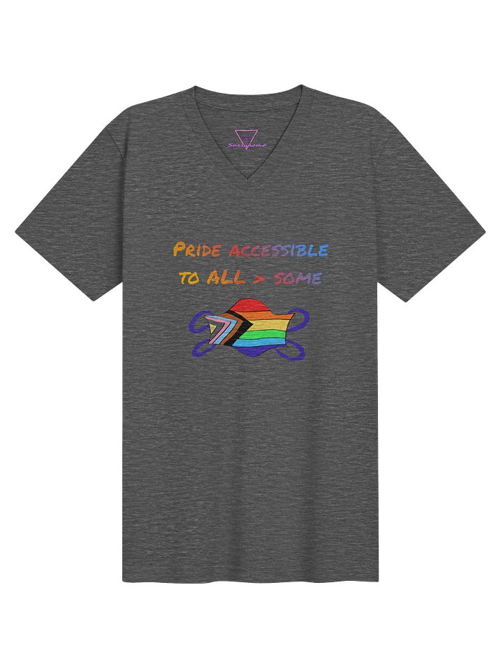 Pride Accessibile To All > Some V-neck tee product image (1)