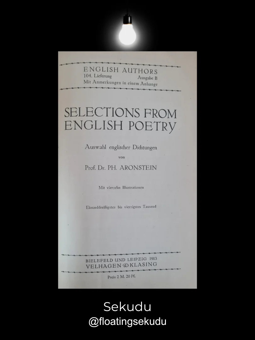 Selections from English Poetry [1913] product image (3)