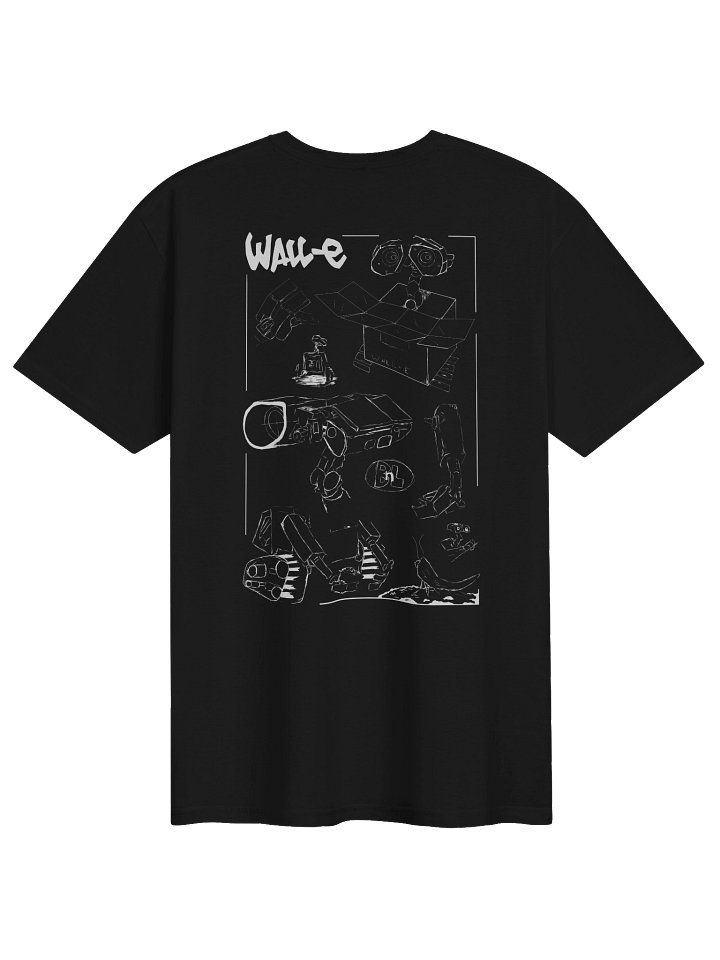 Robo Cube Graphic Tee (Black) product image (2)