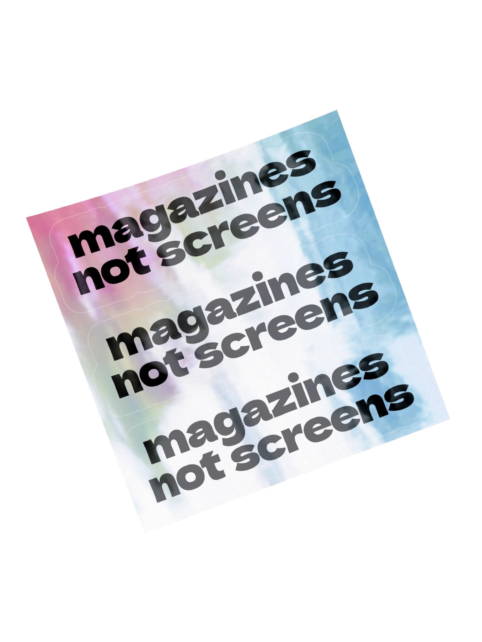 magazines not screens sticker sheet product image (13)