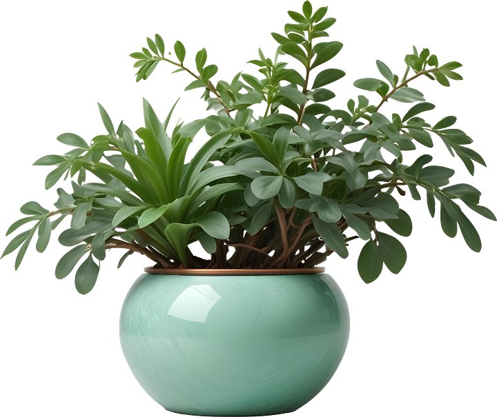 Jade Signature – Minimalist Jade Planter PNG product image (1)