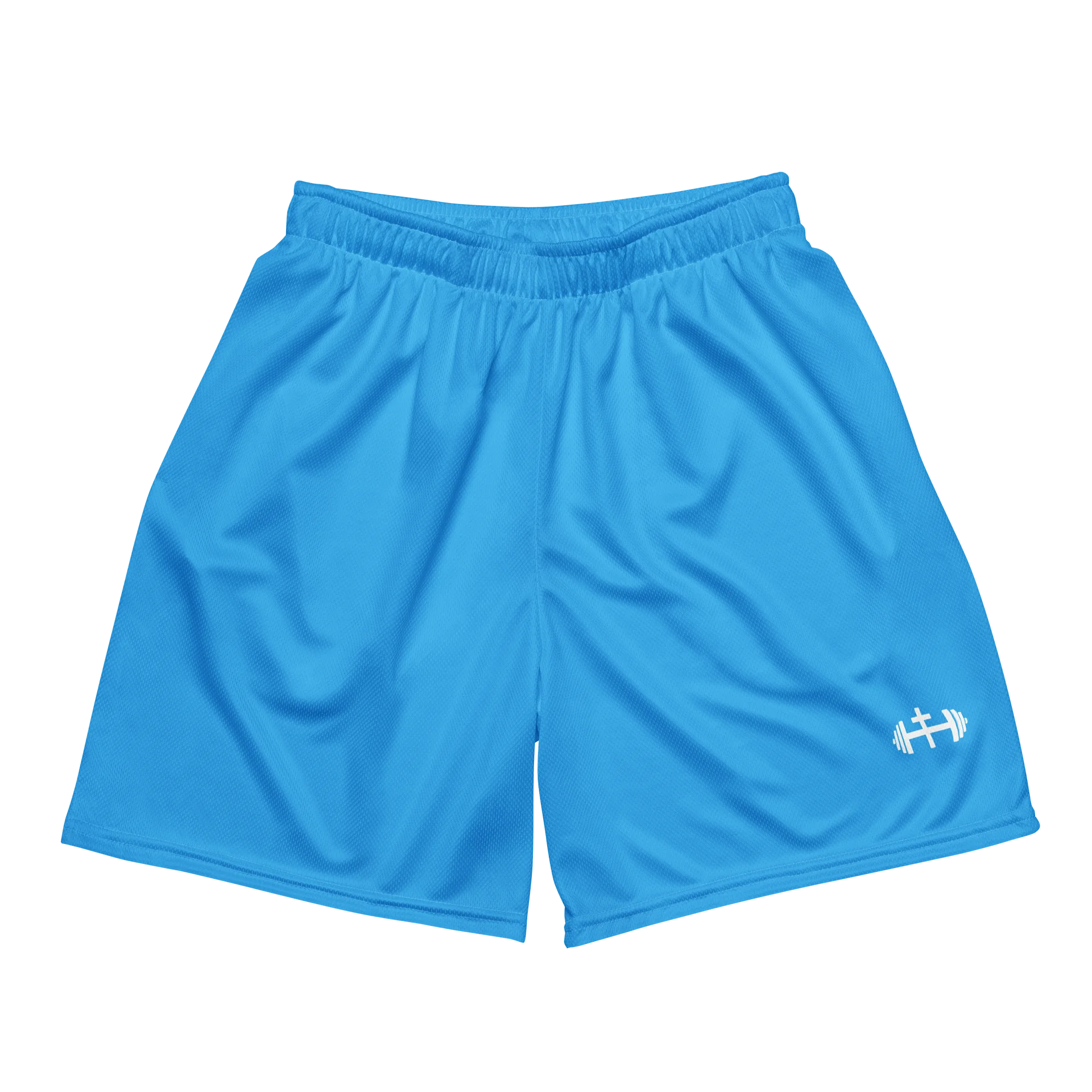 His House Mens Performance Mesh Shorts - Blue Sky product image (3)