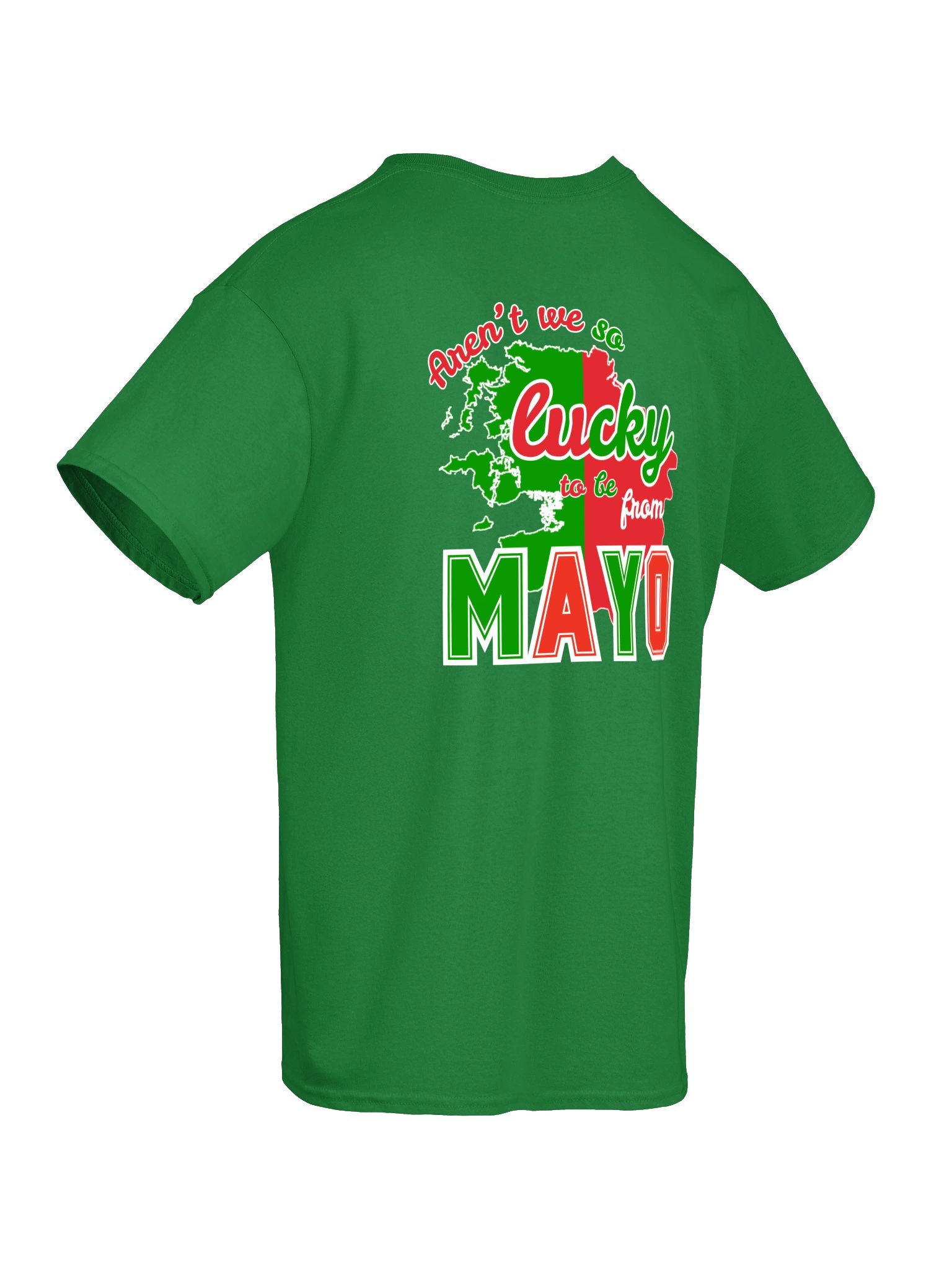 MAYO - Champions 2026 💚❤️ Embroidered T-Shirt with Large Back Print product image (8)