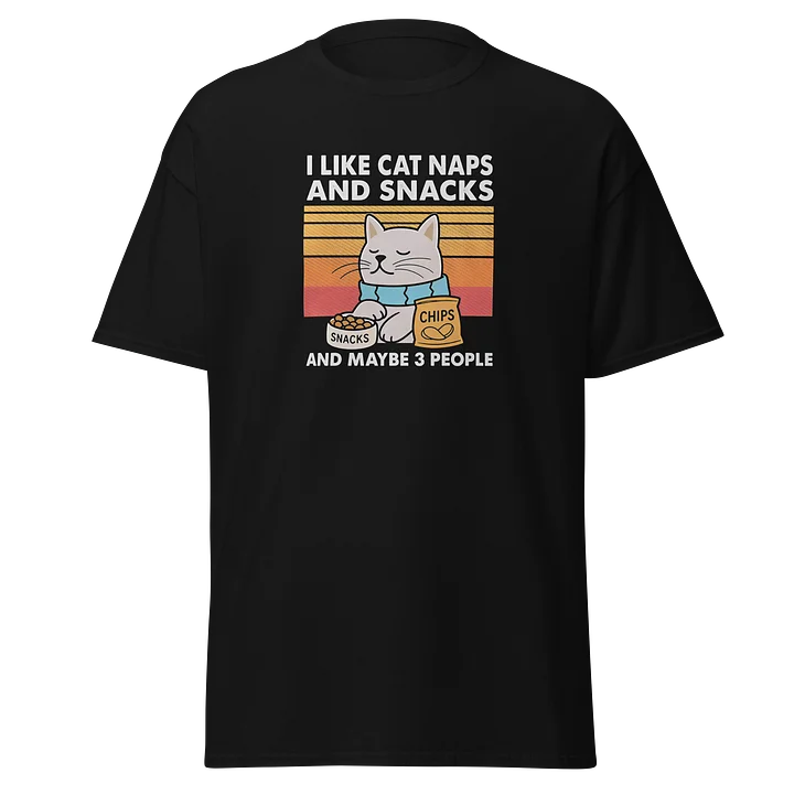 Gildan cat funny t-shirt product image (2)