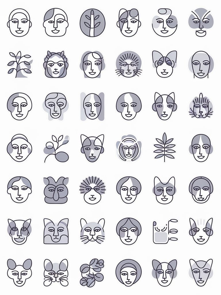 Ultimate Sticker Bundle: 25 Unique Categories for Every Mood & Interest product image (5)