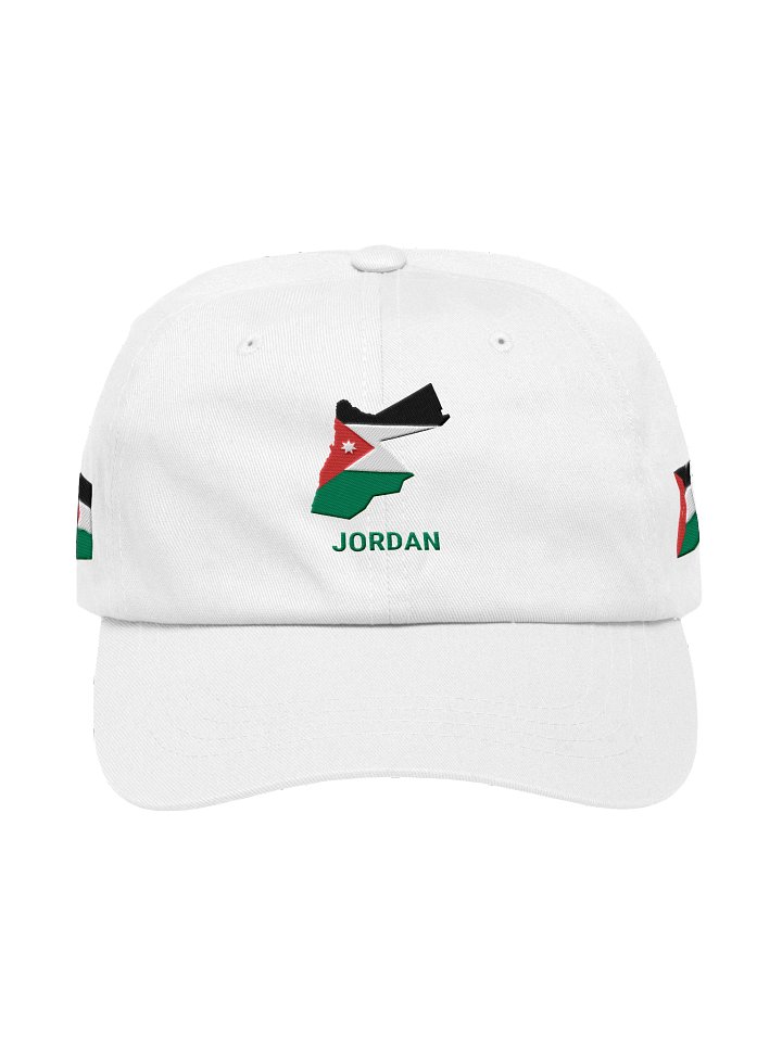 Jordan 2026 World Cup Flag Dad Hat - Jordan Soccer Fan Cap - Premium Embroidered Chino Cotton Twill product image (1)