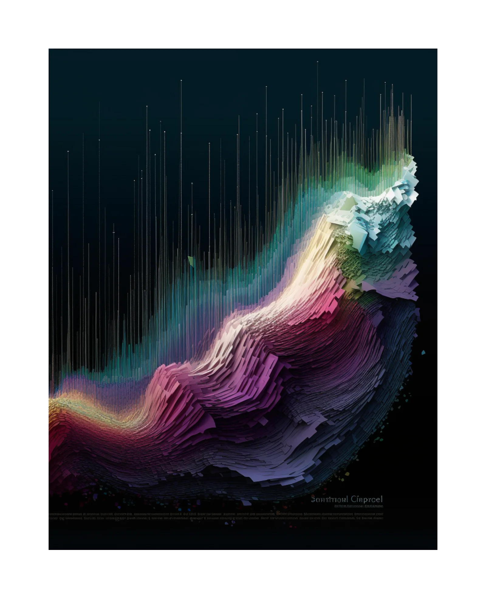 Data Art - Four Poster Collection product image (1)