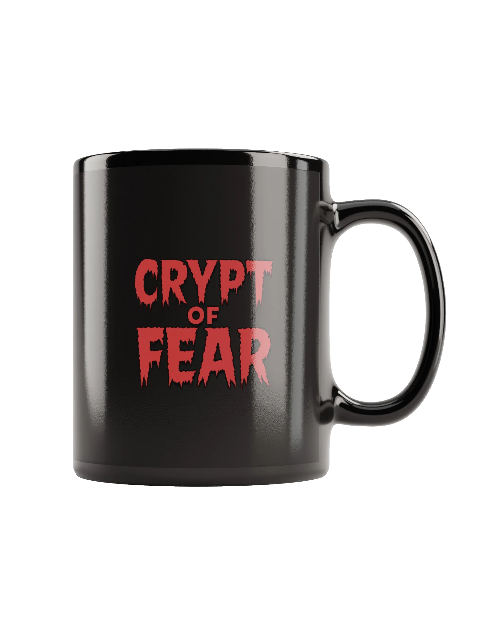 Crypt of Fear Black Glossy Mug product image (1)
