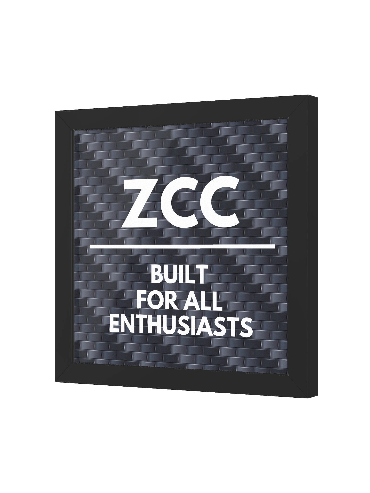 ZCC Carbon Fiber Garage Art Print product image (3)