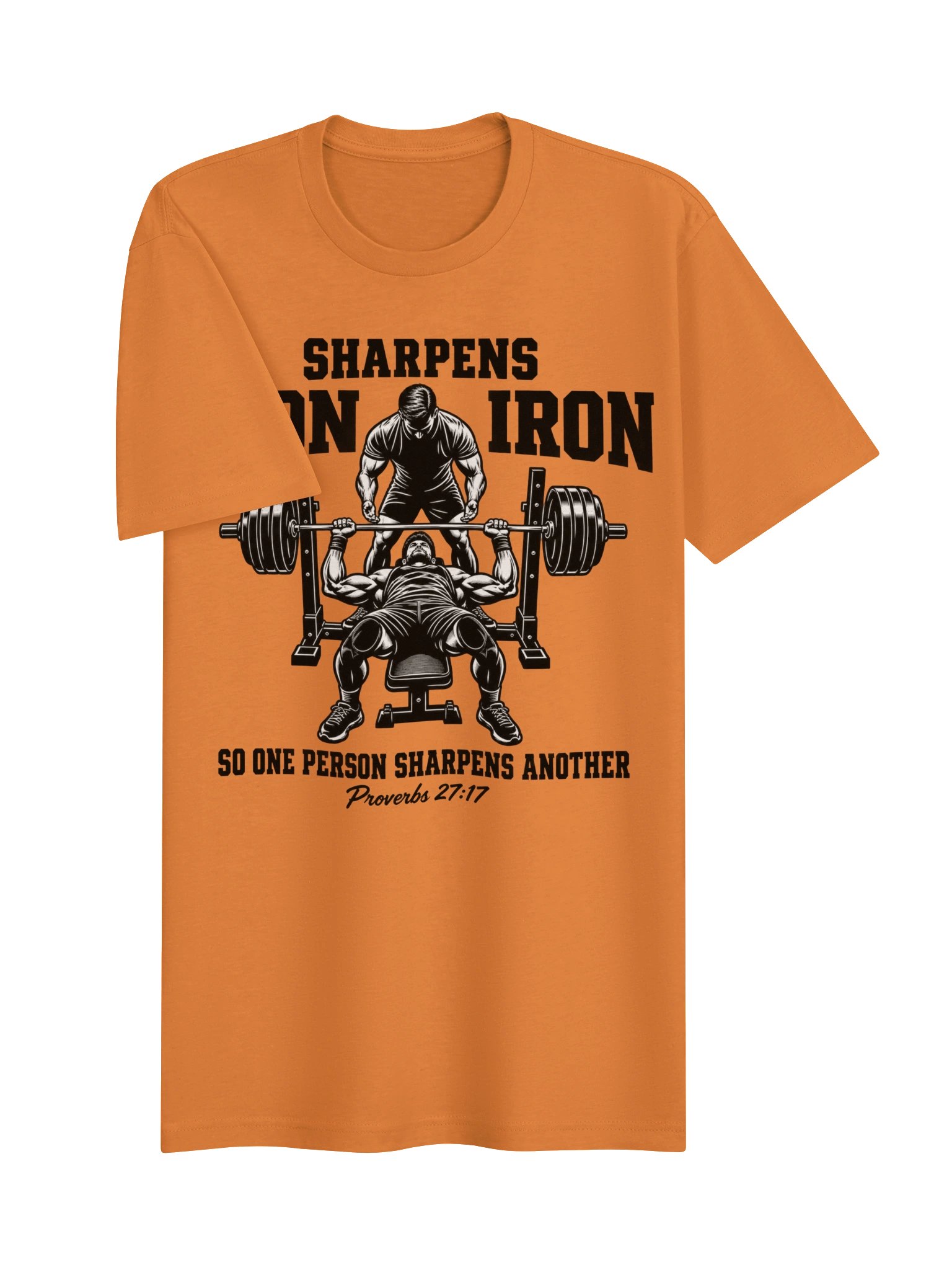Iron Sharpens Iron Tee | Proverbs 27:17 product image (35)