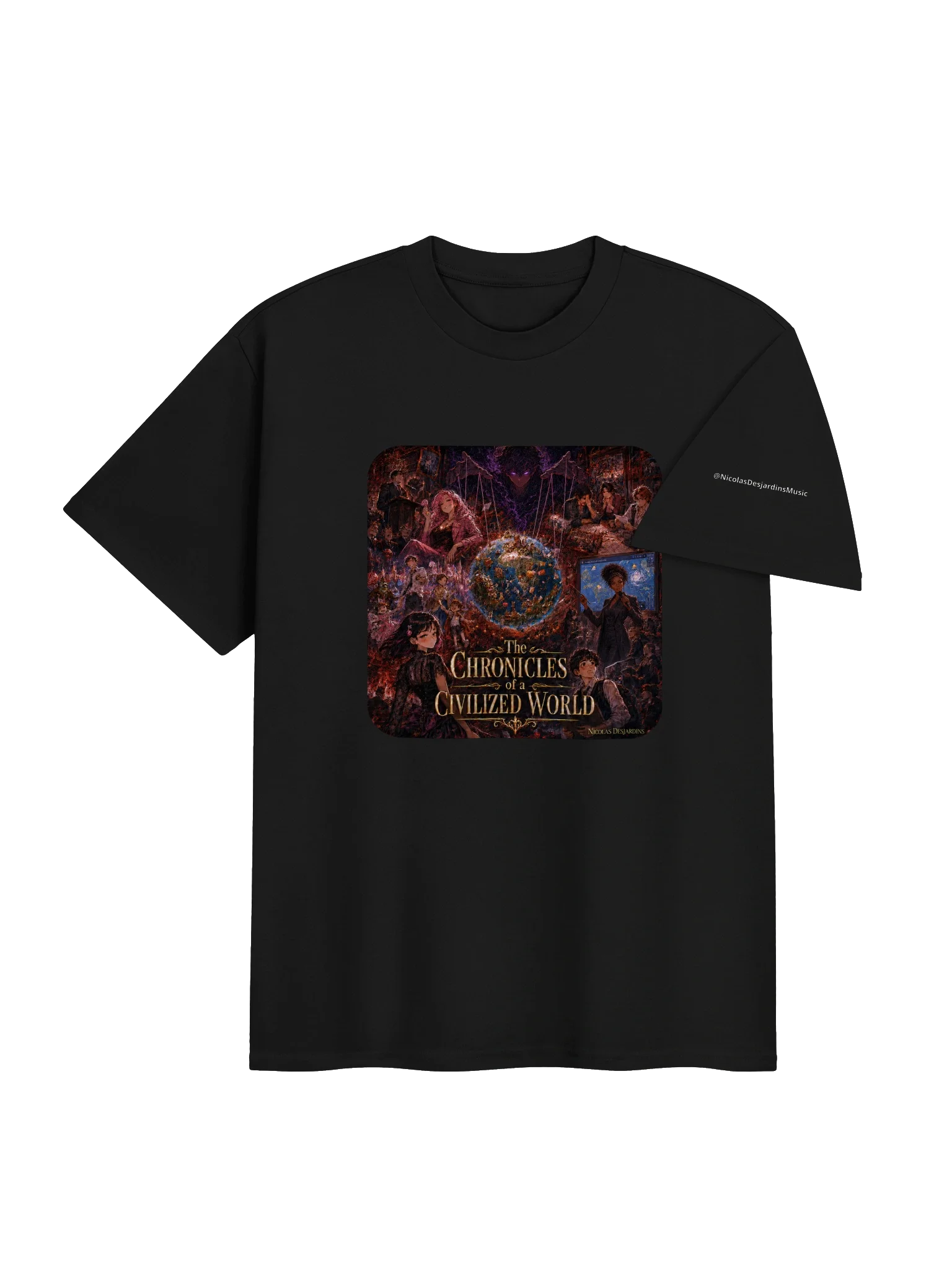 Chronicles of a Civilized World — Album Tour Tee - vrwcdvOMfnc