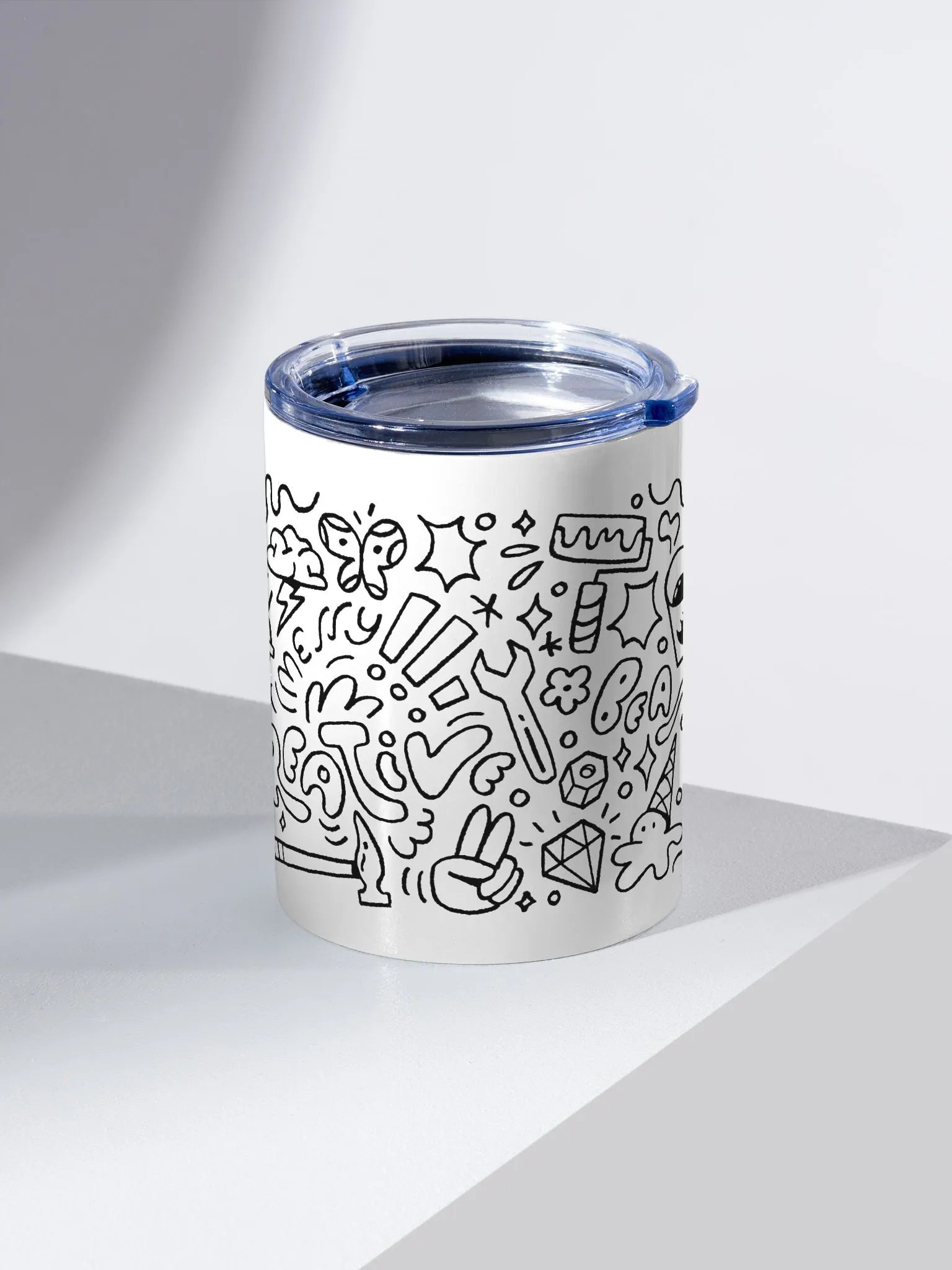CREATIVE CHAOS - Tumbler - Black txt product image (2)