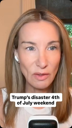 Everything Trump touches literally implodes.