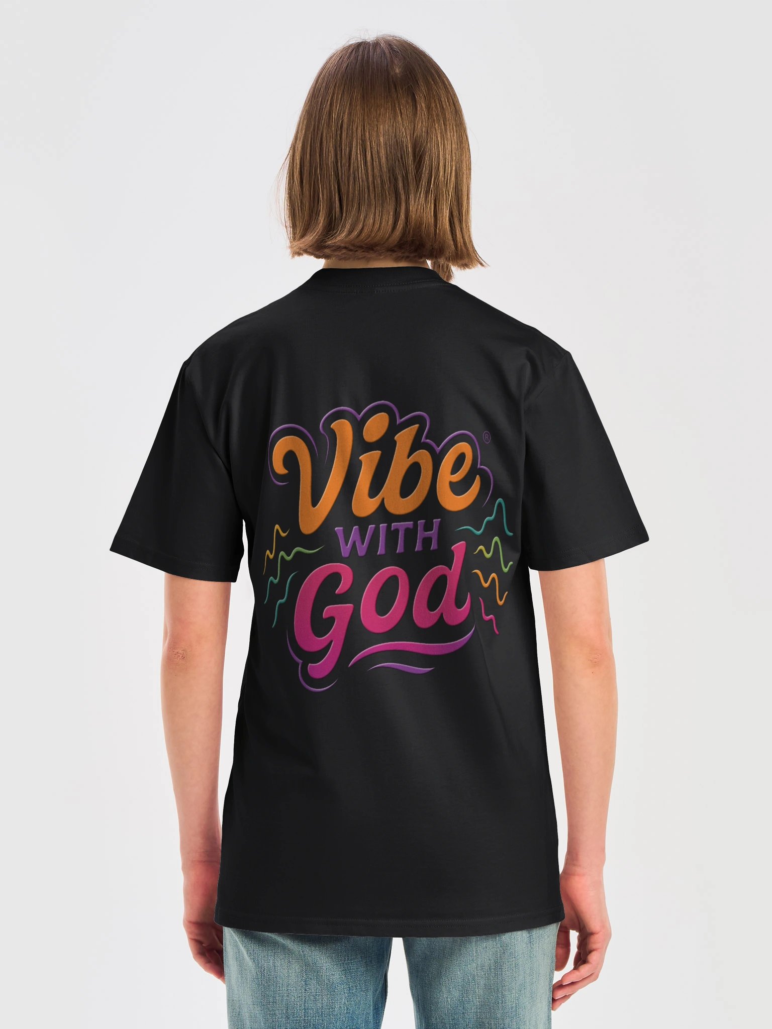 Vibe with God Classic Tee product image (6)