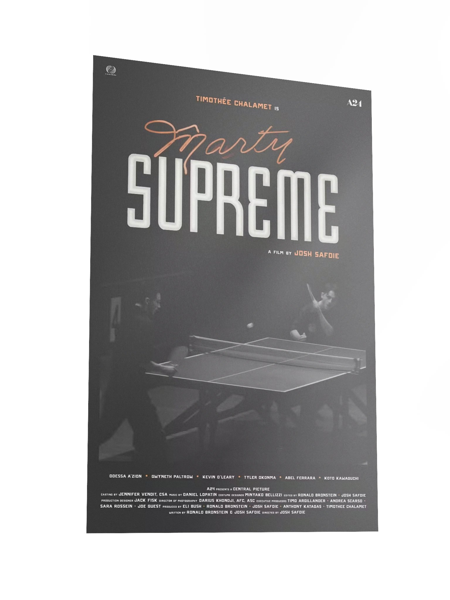 Marty Supreme Movie Poster product image (2)