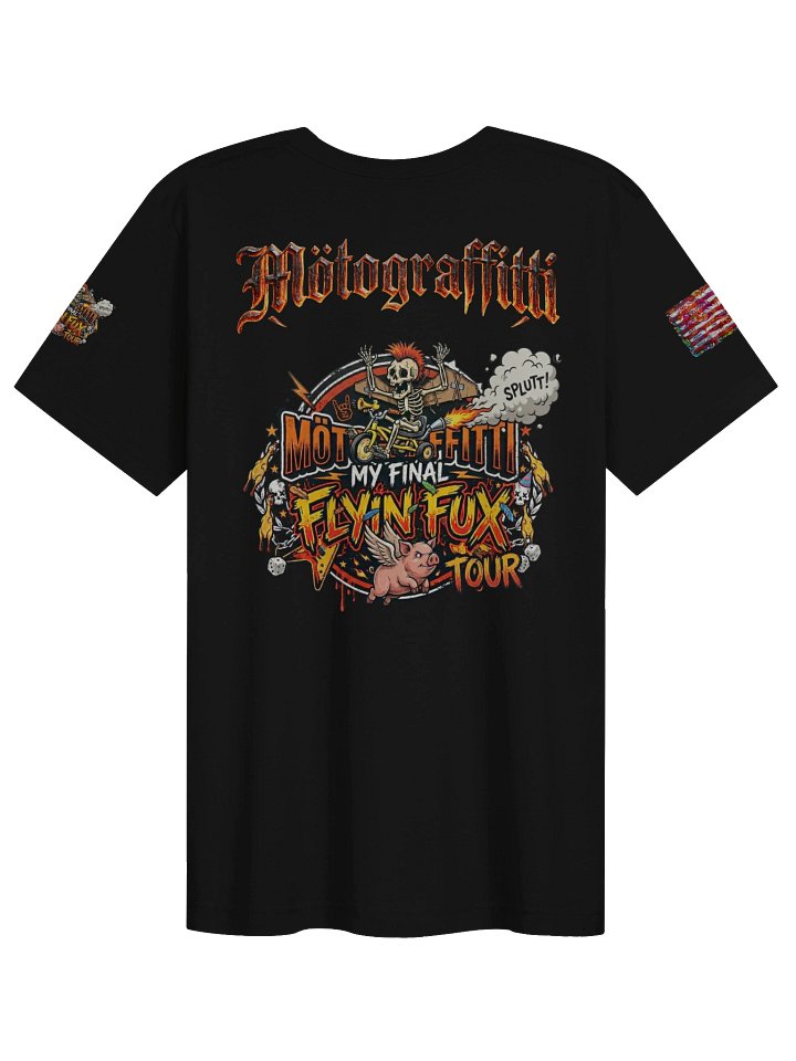 MötoGraffitti Final Flyin Fux Tour T-Shirt product image (2)