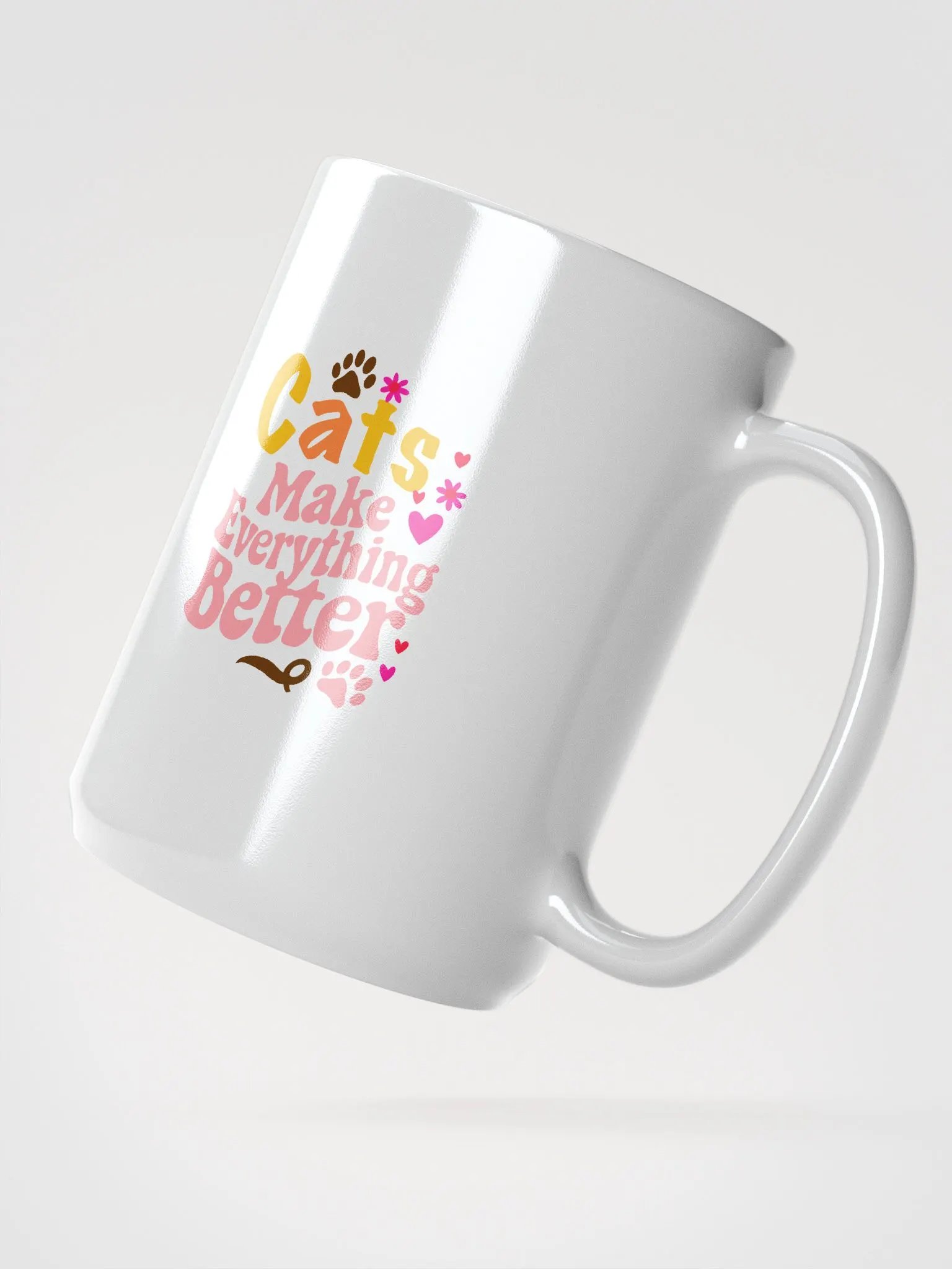Cats Make Everything Better Mug product image (2)