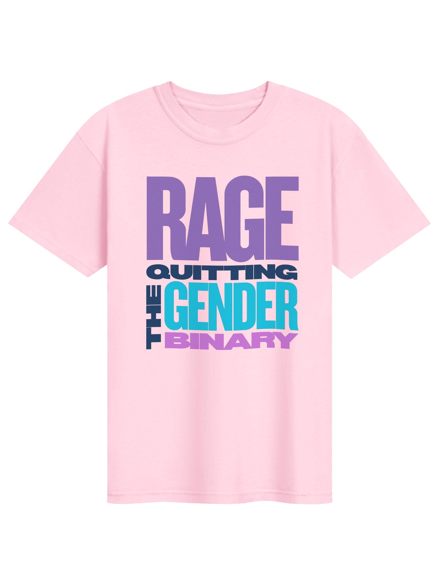 Rage Quitting the Gender Binary Tee product image (1)