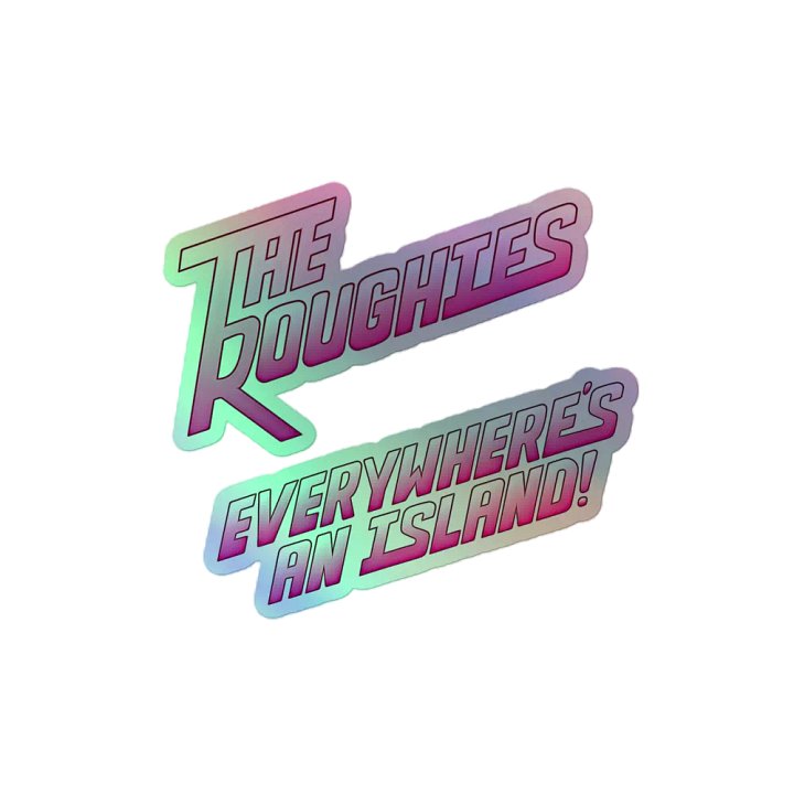 Everywhere's An Island Holographic Stickers product image (2)