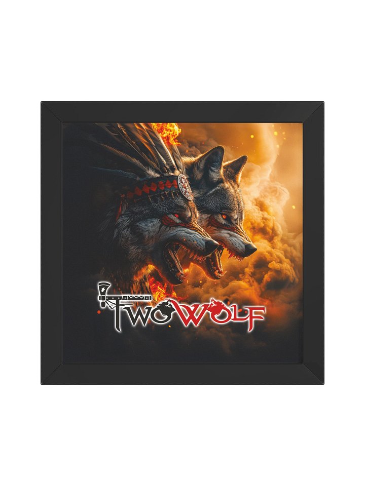 Framed Two Wolf Album Art product image (2)