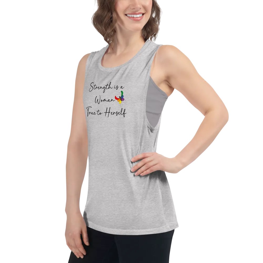 Strength is a Woman (b) - Women's Tank Top product image (6)