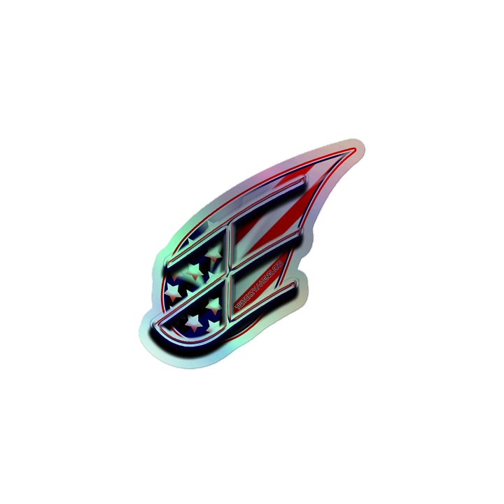 Star-Spangled Holographic Sticker Set product image (1)