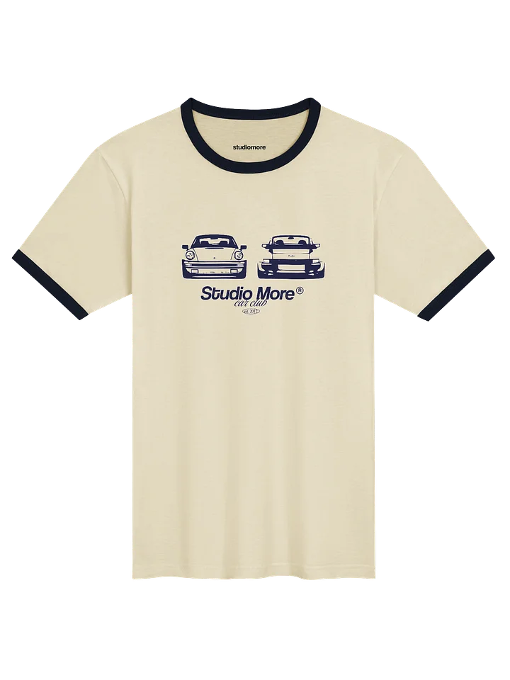 Car Club Retro Ringer T-Shirt product image (1)